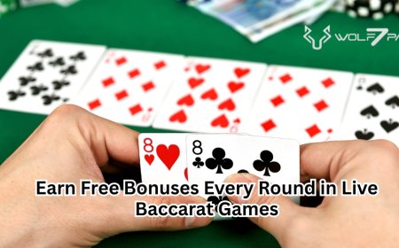 Earn Free Bonuses Every Round in Live Baccarat Games