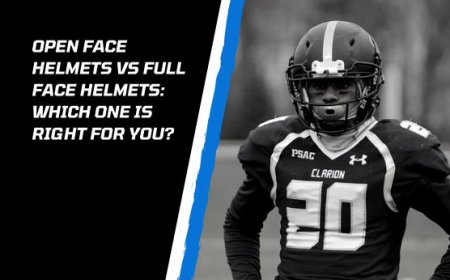 Open Face Helmets vs Full Face Helmets: Which One is Right for You?