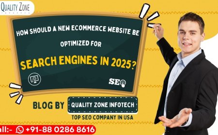 How should a new eCommerce website be optimized for search engines in 2025?