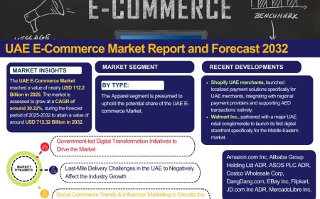 UAE E-Commerce Market Report 2032 Edition: Industry Market Size, Share, Growth and Competitor Analysis- The Report Cube