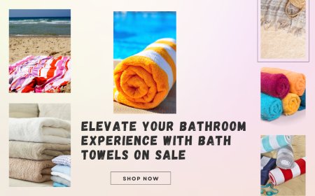 Elevate Your Bathroom Experience with Bath Towels on Sale