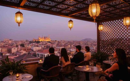 Vibe Check: Is This the Most Scenic Rooftop Bar in Jaipur?