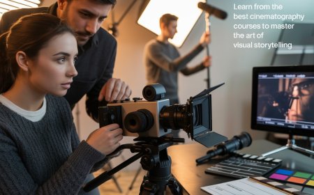 Kickstart Your Creative Journey with the Best Cinematography Courses Today