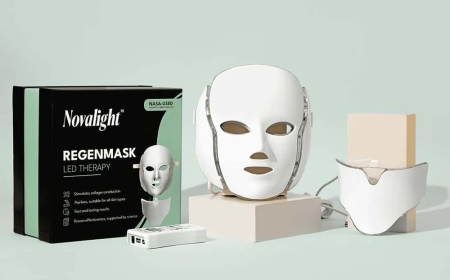 Transform Your Skin with the NovaLight LED Mask | Glow Smarter