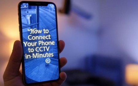 How to Connect Your Phone to a CCTV Camera in Minutes