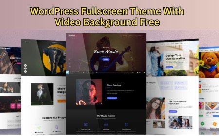 Why Everyone Choosing Fullscreen Video Background WordPress Theme?