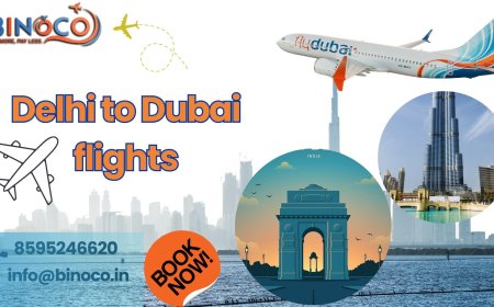 Delhi to Dubai Flights Made Effortless – Binoco Has You Covered