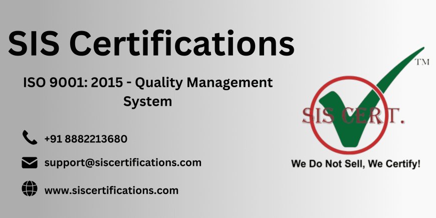 ISO 9001 Certification USA: A Roadmap to Quality and Success
