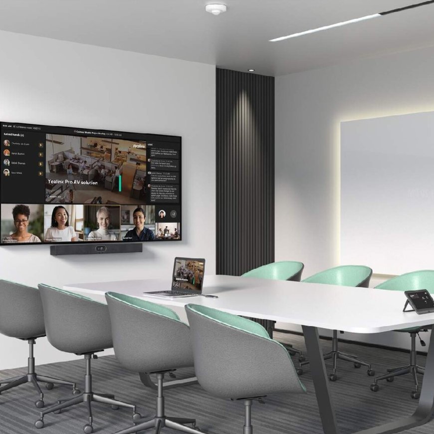 Transform Rooms with the MeetingBar A40 Yealink Solution