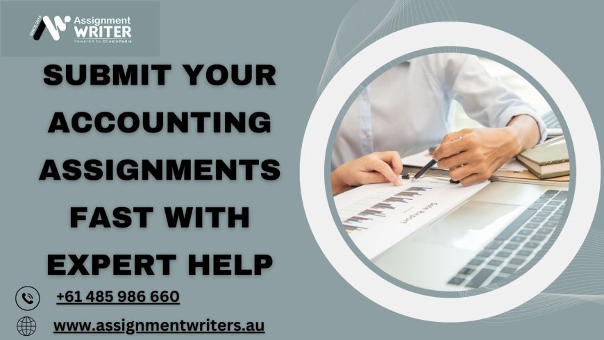 Submit Your Accounting Assignments Fast with Expert Help