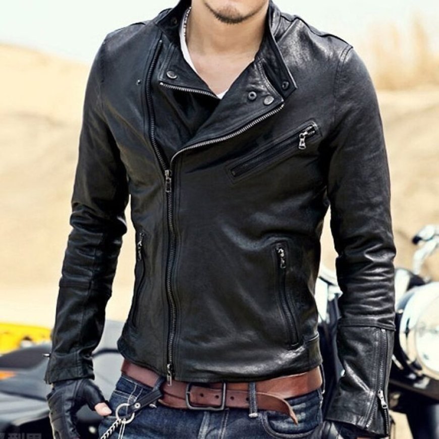 Thin Mens Leather Jacket: Lightweight Yet Built to Last